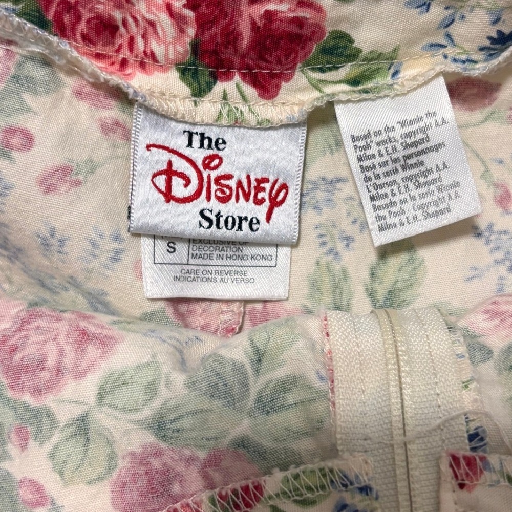 Disney Winnie the Pooh Wrap Skort Womens S Floral Embroidered Cottage Kidcore - Picture 9 of 11